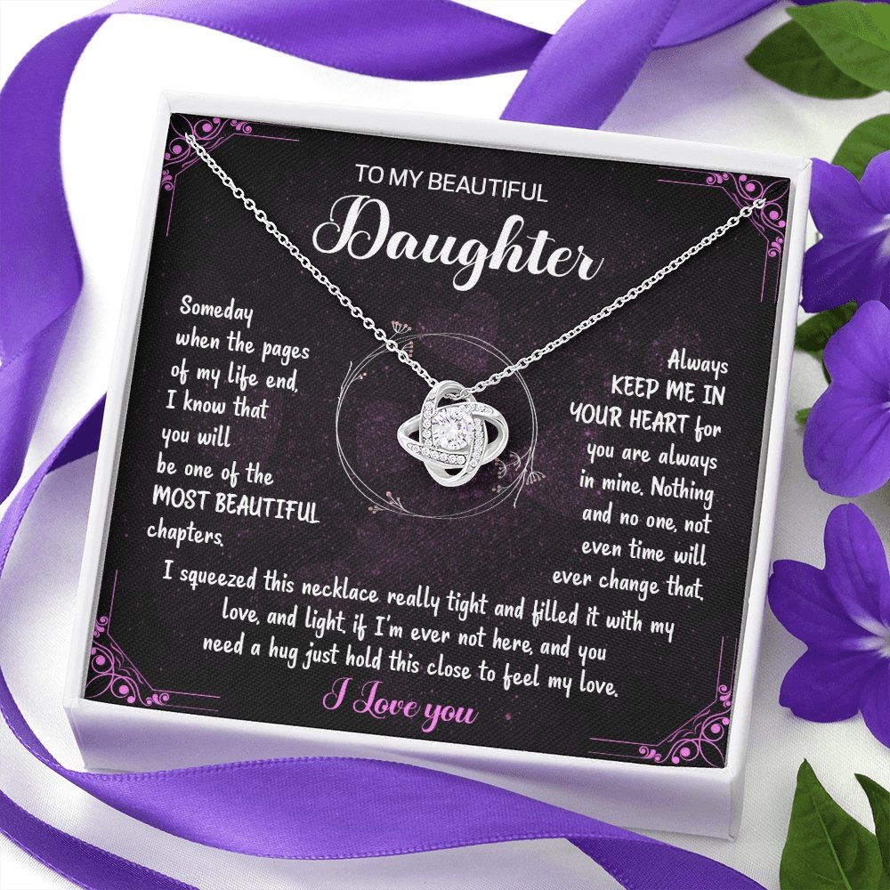 To My Daughter | Just Hold This To Feel My Love 💜💎 | Jewelry | C30011TR, lx-C30011, PB23-WOOD, PROD-1883317, PT-922, TNM-1, USER-43062 | TageUnlimited