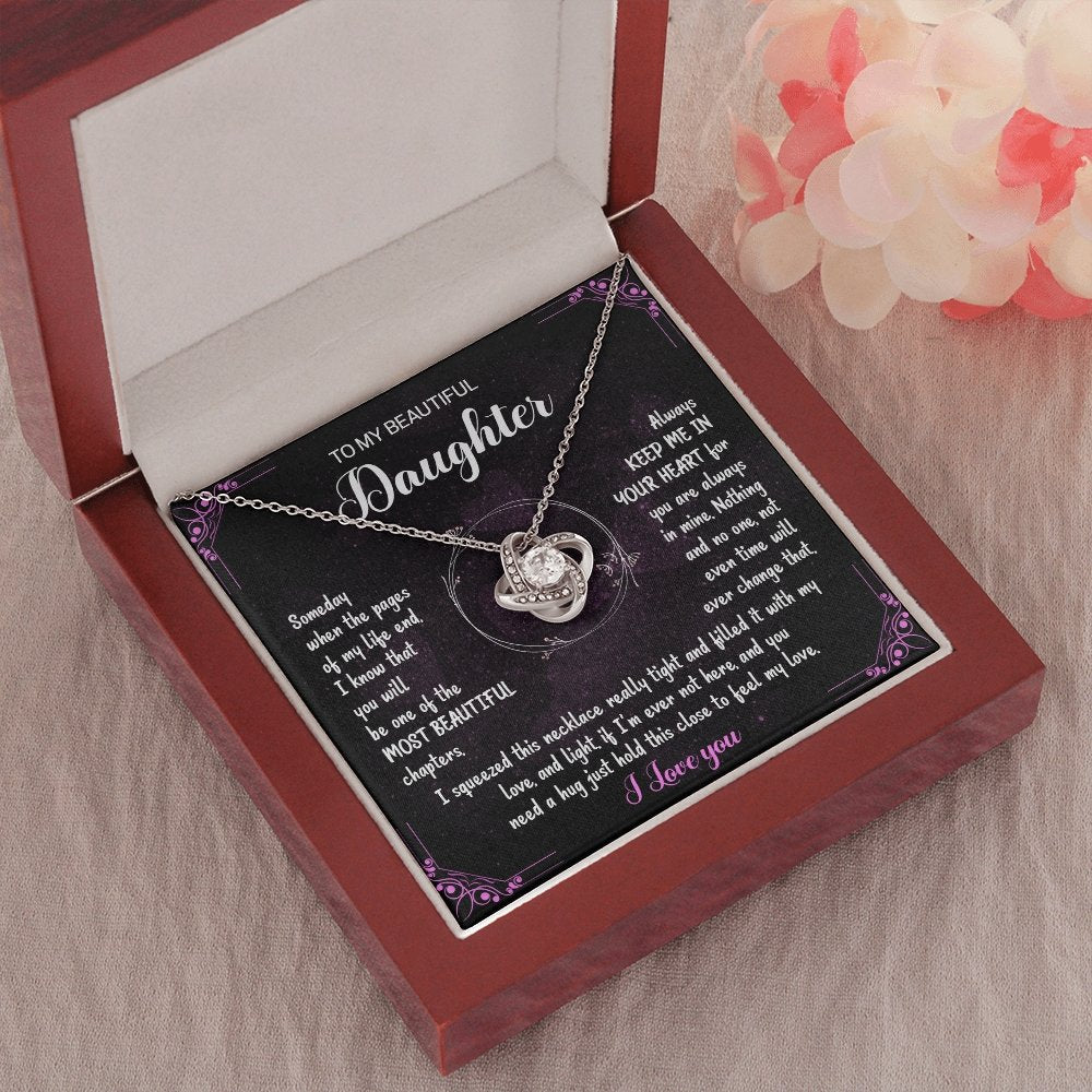 To My Daughter | Just Hold This To Feel My Love 💜💎 | Jewelry | C30011TR, lx-C30011, PB23-WOOD, PROD-1883317, PT-922, TNM-1, USER-43062 | TageUnlimited