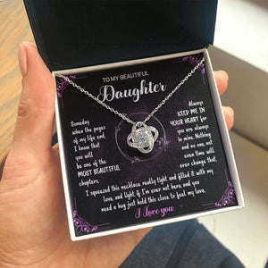 To My Daughter | Just Hold This To Feel My Love 💜💎 | Jewelry | C30011TR, lx-C30011, PB23-WOOD, PROD-1883317, PT-922, TNM-1, USER-43062 | TageUnlimited