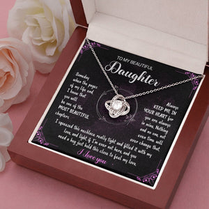 To My Daughter | Just Hold This To Feel My Love 💜💎 | Jewelry | C30011TR, lx-C30011, PB23-WOOD, PROD-1883317, PT-922, TNM-1, USER-43062 | TageUnlimited