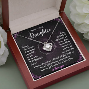 To My Daughter | Just Hold This To Feel My Love 💜💎 | Jewelry | C30011TR, lx-C30011, PB23-WOOD, PROD-1883317, PT-922, TNM-1, USER-43062 | TageUnlimited