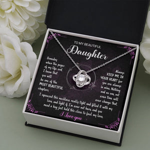 To My Daughter | Just Hold This To Feel My Love 💜💎 | Jewelry | C30011TR, lx-C30011, PB23-WOOD, PROD-1883317, PT-922, TNM-1, USER-43062 | TageUnlimited