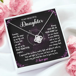 To My Daughter | Just Hold This To Feel My Love 💜💎 | Jewelry | C30011TR, lx-C30011, PB23-WOOD, PROD-1883317, PT-922, TNM-1, USER-43062 | TageUnlimited