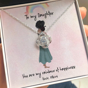 To My Daughter | My Rainbow Of Happiness 🌈✨ | Jewelry | C30011TG, C30011TR, lx-C30011, PB23-WOOD, PROD-1859892, PT-922, TNM-1, USER-43062 | TageUnlimited