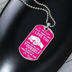 To My Daughter | Never Forget 💕 | Jewelry | A1014T, A1014TG, G007T, G007TG, lx-G007, PROD-1941900, PT-133, TNM-1, USER-43062 | TageUnlimited
