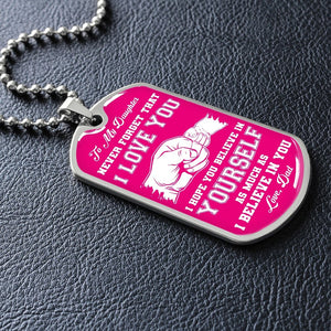 To My Daughter | Never Forget 💕 | Jewelry | A1014T, A1014TG, G007T, G007TG, lx-G007, PROD-1941900, PT-133, TNM-1, USER-43062 | TageUnlimited