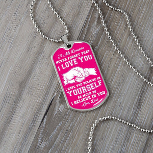To My Daughter | Never Forget 💕 | Jewelry | A1014T, A1014TG, G007T, G007TG, lx-G007, PROD-1941900, PT-133, TNM-1, USER-43062 | TageUnlimited