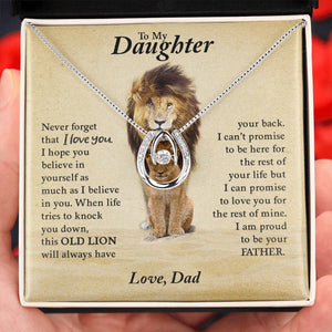 To My Daughter | Proud To Be Your Father | Jewelry | C30188TR, lx-C30188, PB23-WOOD, PROD-1967064, PT-3641, TNM-1, USER-43062 | TageUnlimited