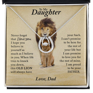 To My Daughter | Proud To Be Your Father | Jewelry | C30188TR, lx-C30188, PB23-WOOD, PROD-1967064, PT-3641, TNM-1, USER-43062 | TageUnlimited