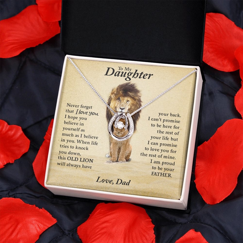 To My Daughter | Proud To Be Your Father | Jewelry | C30188TR, lx-C30188, PB23-WOOD, PROD-1967064, PT-3641, TNM-1, USER-43062 | TageUnlimited