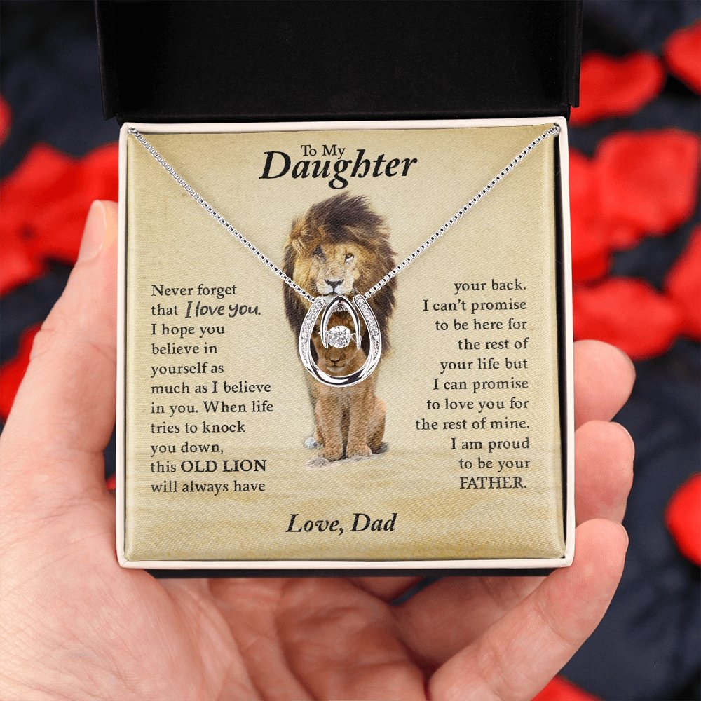 To My Daughter | Proud To Be Your Father | Jewelry | C30188TR, lx-C30188, PB23-WOOD, PROD-1967064, PT-3641, TNM-1, USER-43062 | TageUnlimited