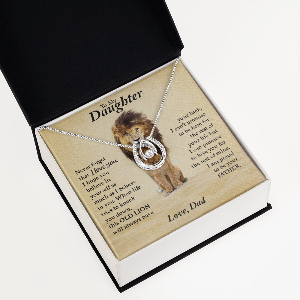 To My Daughter | Proud To Be Your Father | Jewelry | C30188TR, lx-C30188, PB23-WOOD, PROD-1967064, PT-3641, TNM-1, USER-43062 | TageUnlimited