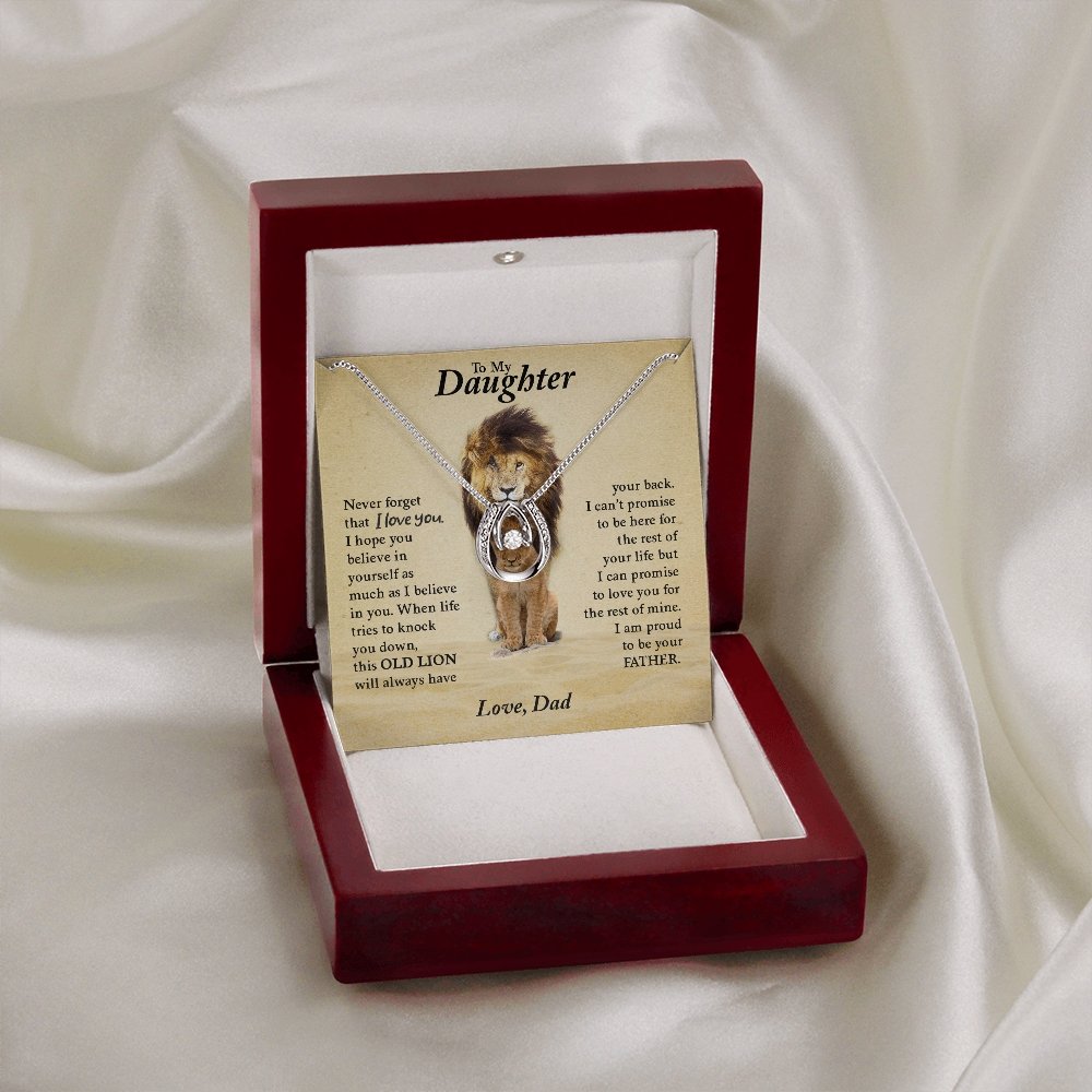 To My Daughter | Proud To Be Your Father | Jewelry | C30188TR, lx-C30188, PB23-WOOD, PROD-1967064, PT-3641, TNM-1, USER-43062 | TageUnlimited