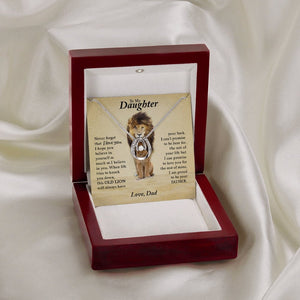 To My Daughter | Proud To Be Your Father | Jewelry | C30188TR, lx-C30188, PB23-WOOD, PROD-1967064, PT-3641, TNM-1, USER-43062 | TageUnlimited