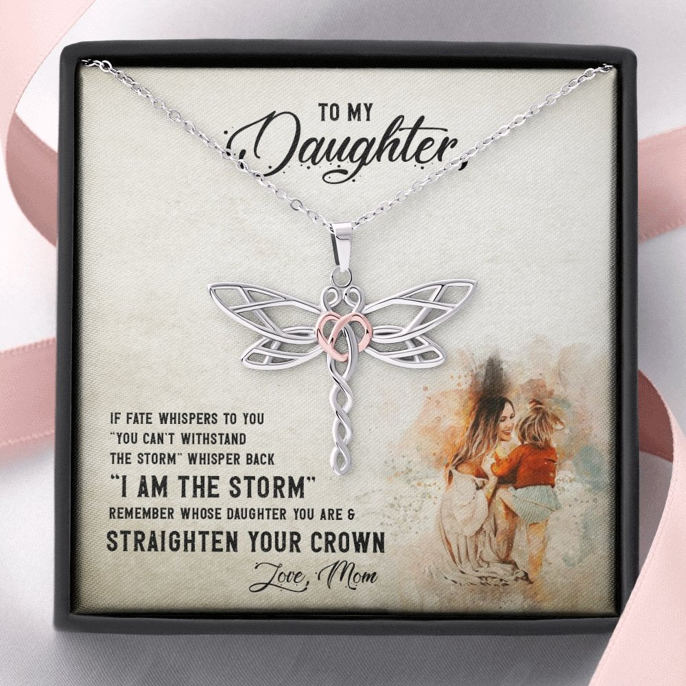 To My Daughter | Straighten Your Crown 👑💎 | Jewelry | C30089T, lx-C30089, PB23-WOOD, PROD-1844849, PT-971, TNM-1, USER-43062 | TageUnlimited