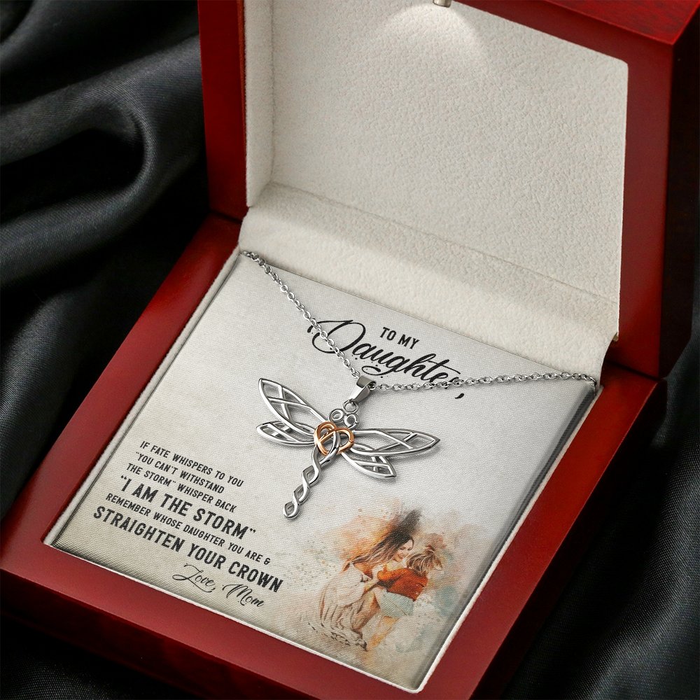 To My Daughter | Straighten Your Crown 👑💎 | Jewelry | C30089T, lx-C30089, PB23-WOOD, PROD-1844849, PT-971, TNM-1, USER-43062 | TageUnlimited