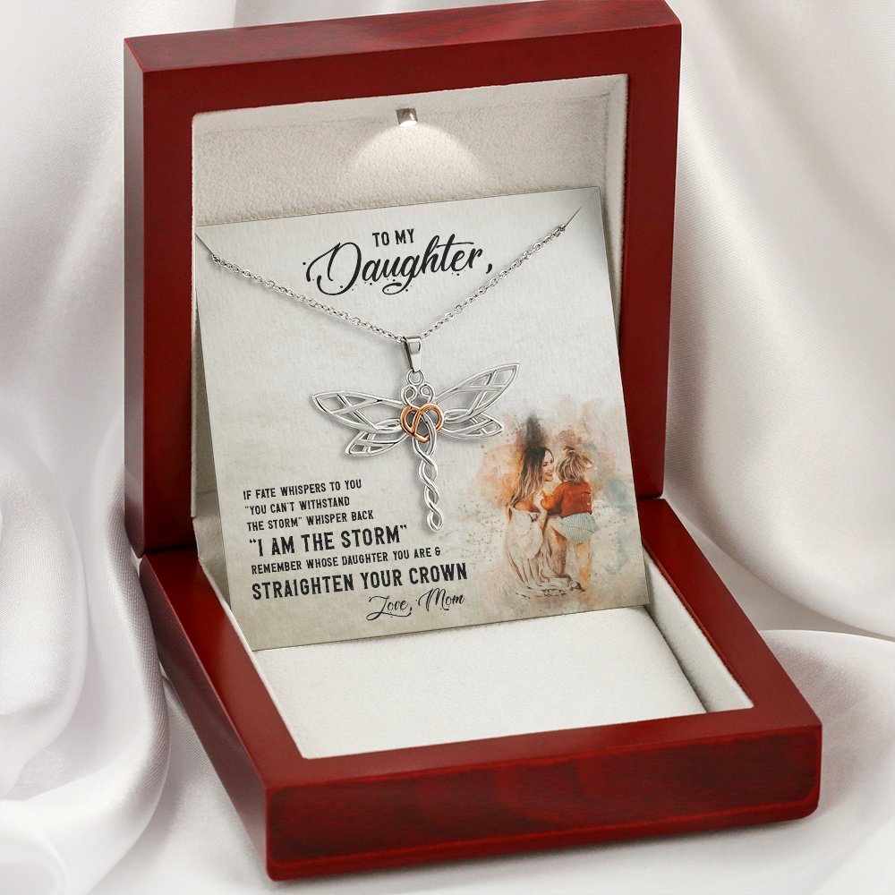 To My Daughter | Straighten Your Crown 👑💎 | Jewelry | C30089T, lx-C30089, PB23-WOOD, PROD-1844849, PT-971, TNM-1, USER-43062 | TageUnlimited