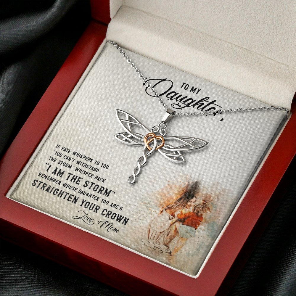 To My Daughter | Straighten Your Crown 👑💎 | Jewelry | C30089T, lx-C30089, PB23-WOOD, PROD-1844849, PT-971, TNM-1, USER-43062 | TageUnlimited