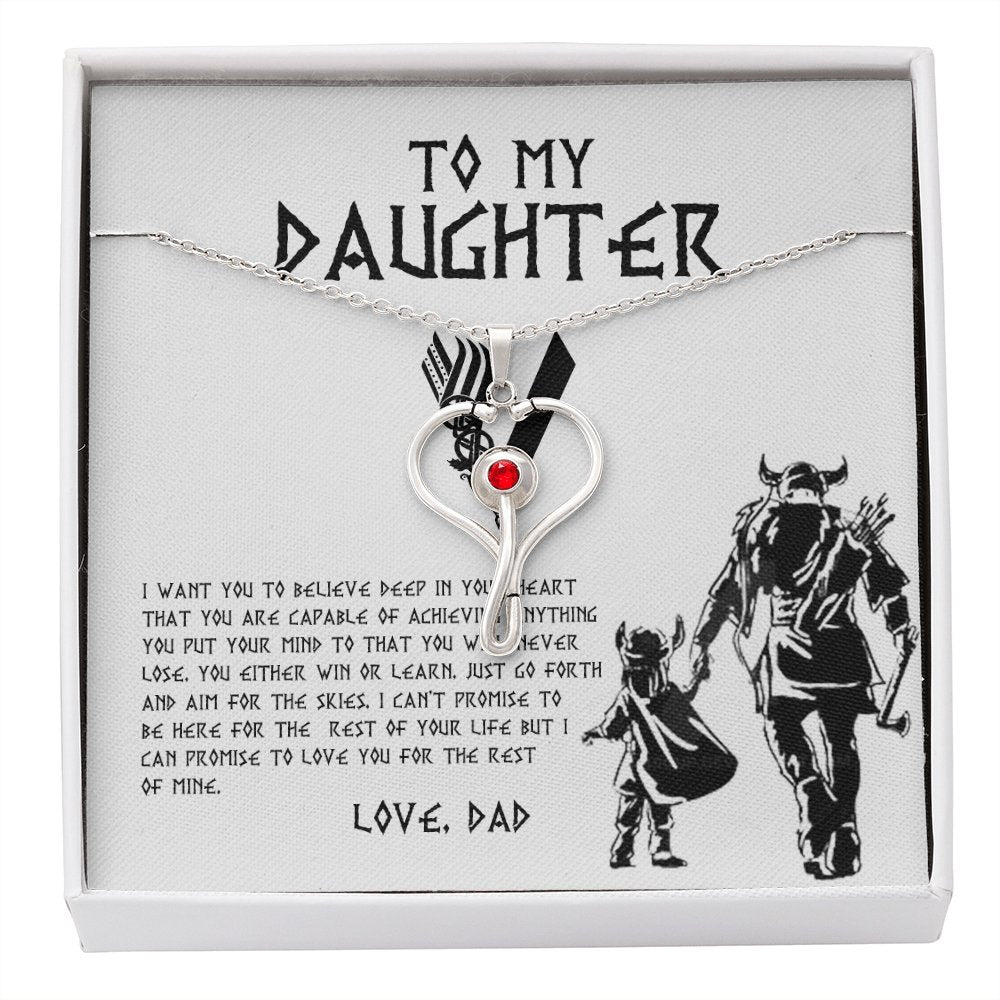 To My Daughter | The Love Of My Life 💖🔥 | Jewelry | C31398T, lx-C31398, PB23-WOOD, PROD-1600378, PT-932, TNM-1, USER-43062 | TageUnlimited