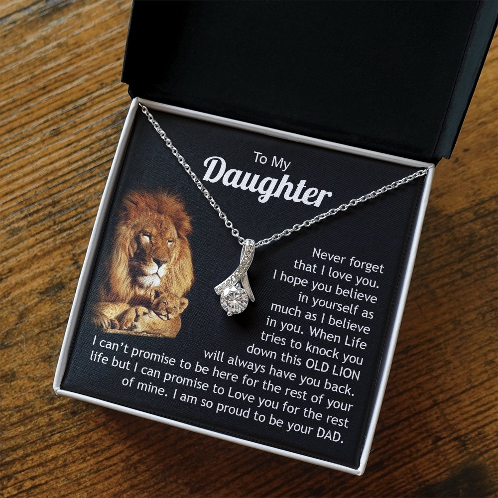 To My Daughter | Will Love You For The Rest 💖💝 | Jewelry | C30084TG, C30084TR, lx-C30084, PB23-WOOD, PROD-1619336, PT-930, TNM-1, USER-43062 | TageUnlimited