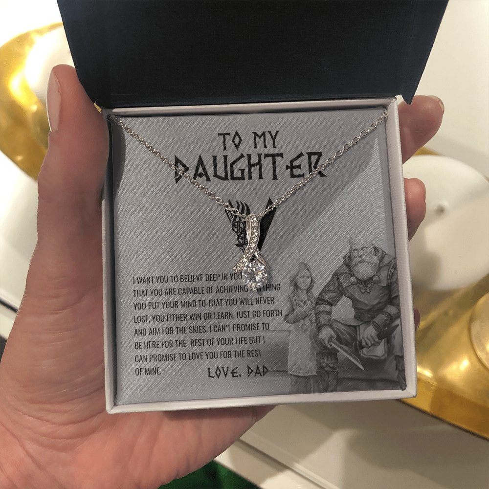 To My Daughter | Will Love You For The Rest Of Mine 💖🔥 | Jewelry | C30084TG, C30084TR, lx-C30084, PB23-WOOD, PROD-1600386, PT-930, TNM-1, USER-43062 | TageUnlimited