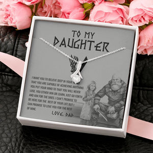 To My Daughter | Will Love You For The Rest Of Mine 💖🔥 | Jewelry | C30084TG, C30084TR, lx-C30084, PB23-WOOD, PROD-1600386, PT-930, TNM-1, USER-43062 | TageUnlimited