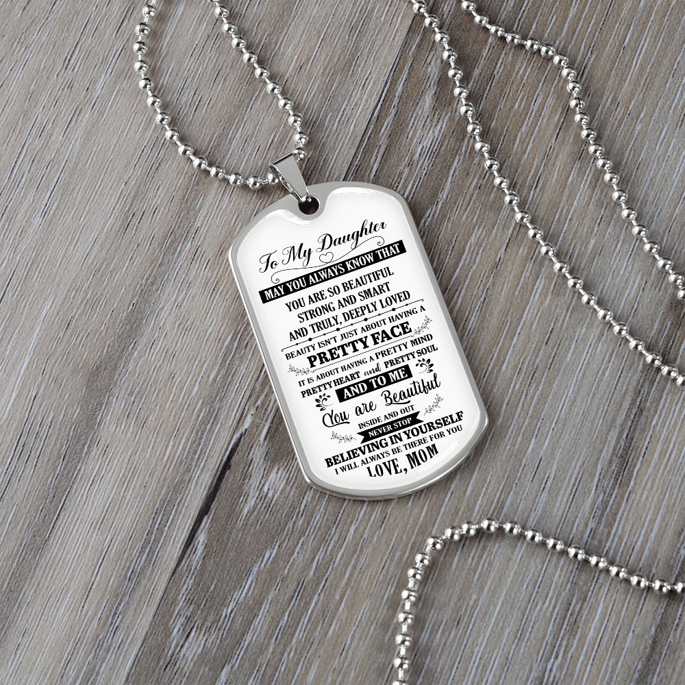 To My Daughter | You Are Beautiful 💐💎 | Jewelry | A1014T, A1014TG, G007T, G007TG, lx-G007, PROD-1946087, PT-133, TNM-1, USER-43062 | TageUnlimited