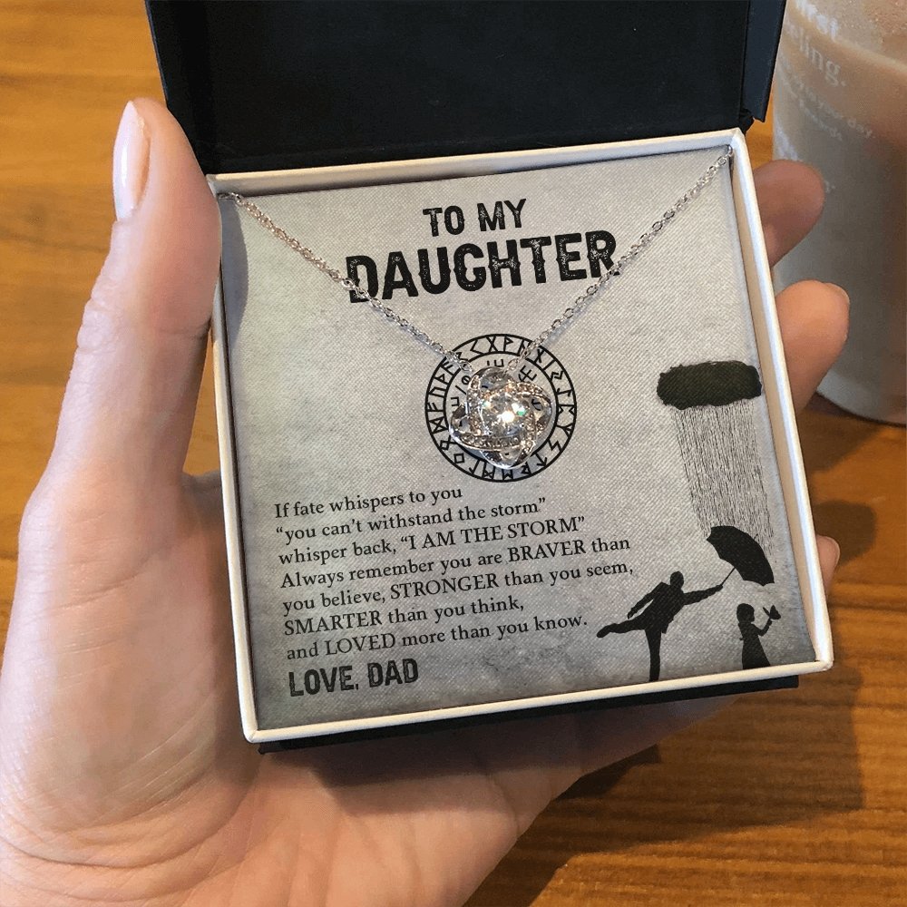 To My Daughter | You Are Braver Than You Believe ❤️💎 | Jewelry | C30011TG, C30011TR, lx-C30011, PB23-WOOD, PROD-1844805, PT-922, TNM-1, USER-43062 | TageUnlimited