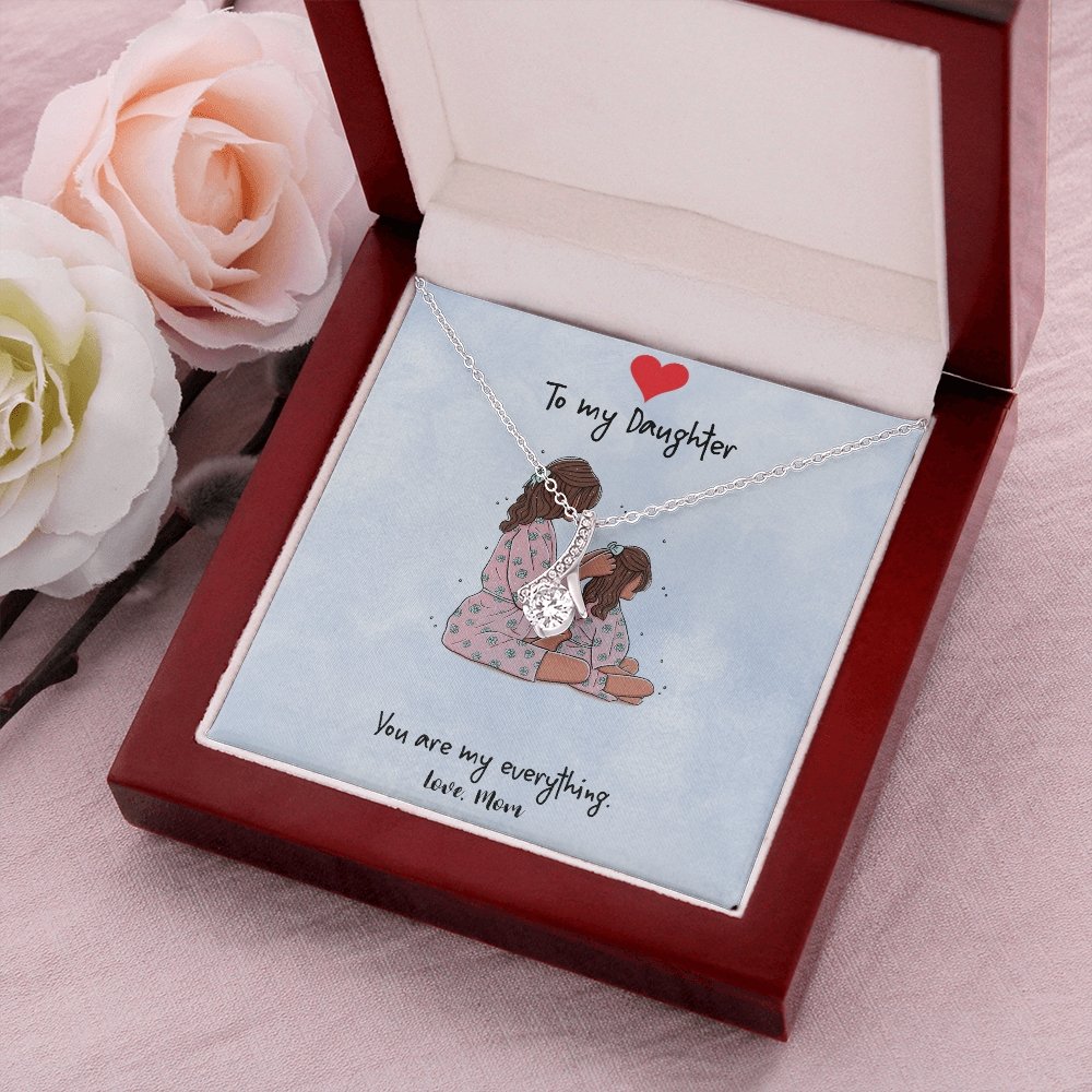To My Daughter | You Are My Everything ❤️🎀 | Jewelry | C30084TG, C30084TR, lx-C30084, PB23-WOOD, PROD-1860025, PT-930, TNM-1, USER-43062 | TageUnlimited