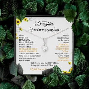 To My Daughter | You Are My Sunshine 💛🌻 | Jewelry | C30084TG, C30084TR, lx-C30084, PB23-WOOD, PROD-1879794, PT-930, TNM-1, USER-43062 | TageUnlimited