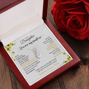 To My Daughter | You Are My Sunshine 💛🌻 | Jewelry | C30084TG, C30084TR, lx-C30084, PB23-WOOD, PROD-1879794, PT-930, TNM-1, USER-43062 | TageUnlimited