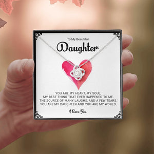 To My Daughter | You Are My World ❤️🌎 | Jewelry | C30011TG, C30011TR, lx-C30011, PB23-WOOD, PROD-1897901, PT-922, TNM-1, USER-43062 | TageUnlimited