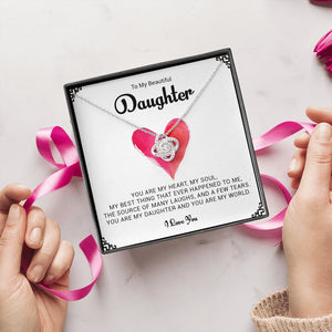 To My Daughter | You Are My World ❤️🌎 | Jewelry | C30011TG, C30011TR, lx-C30011, PB23-WOOD, PROD-1897901, PT-922, TNM-1, USER-43062 | TageUnlimited