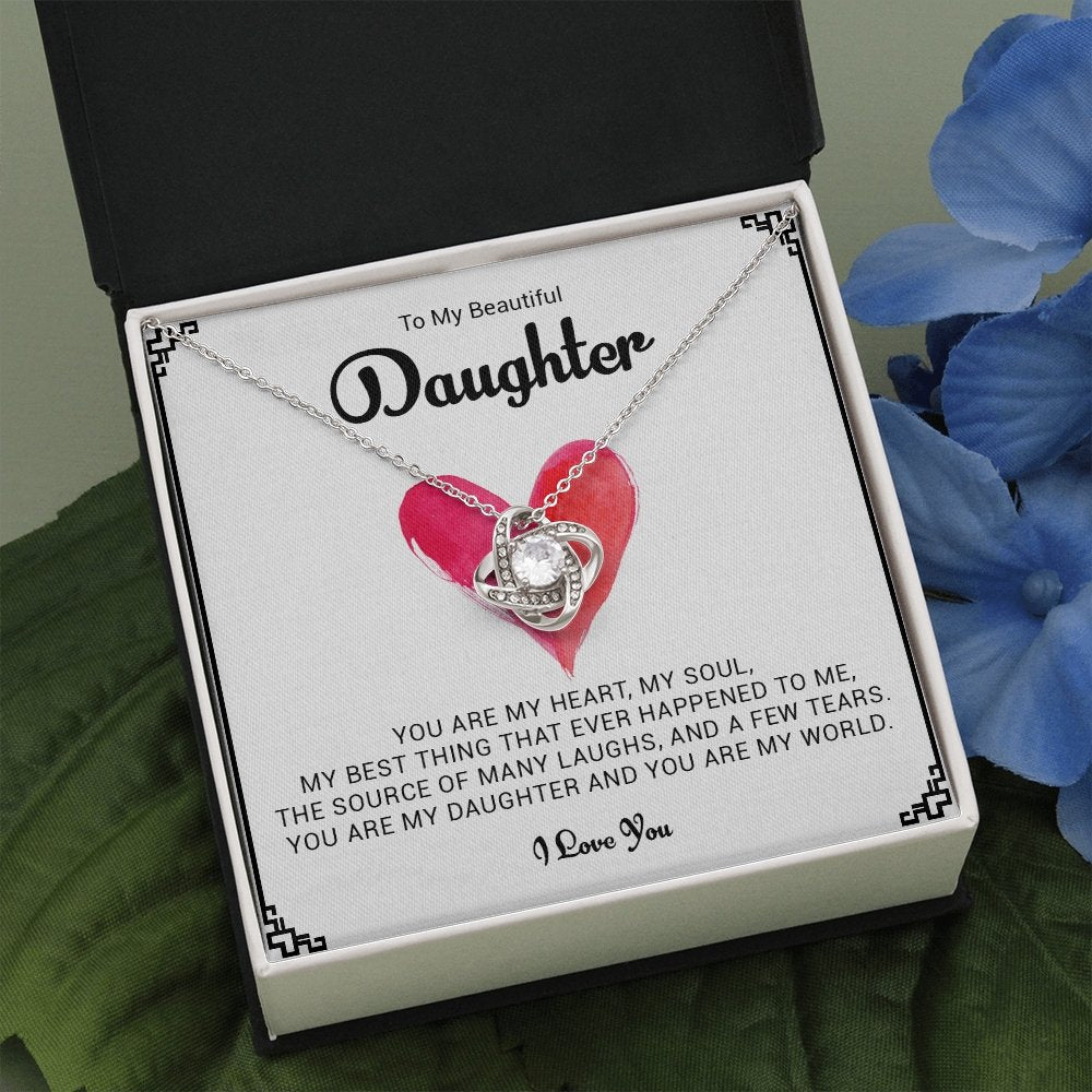 To My Daughter | You Are My World ❤️🌎 | Jewelry | C30011TG, C30011TR, lx-C30011, PB23-WOOD, PROD-1897901, PT-922, TNM-1, USER-43062 | TageUnlimited