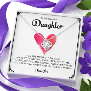 To My Daughter | You Are My World ❤️🌎 | Jewelry | C30011TG, C30011TR, lx-C30011, PB23-WOOD, PROD-1897901, PT-922, TNM-1, USER-43062 | TageUnlimited