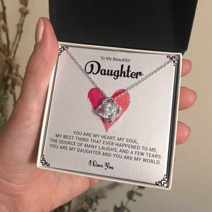 To My Daughter | You Are My World ❤️🌎 | Jewelry | C30011TG, C30011TR, lx-C30011, PB23-WOOD, PROD-1897901, PT-922, TNM-1, USER-43062 | TageUnlimited