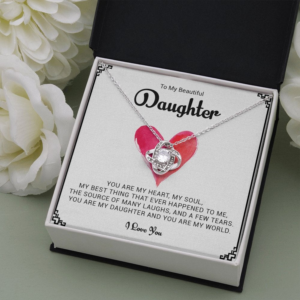 To My Daughter | You Are My World ❤️🌎 | Jewelry | C30011TG, C30011TR, lx-C30011, PB23-WOOD, PROD-1897901, PT-922, TNM-1, USER-43062 | TageUnlimited