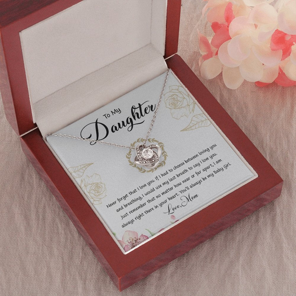 To My Daughter | You'll Always Be My Baby Girl 🤎✨ | Jewelry | C30011TG, C30011TR, lx-C30011, PB23-WOOD, PROD-1883719, PT-922, TNM-1, USER-43062 | TageUnlimited