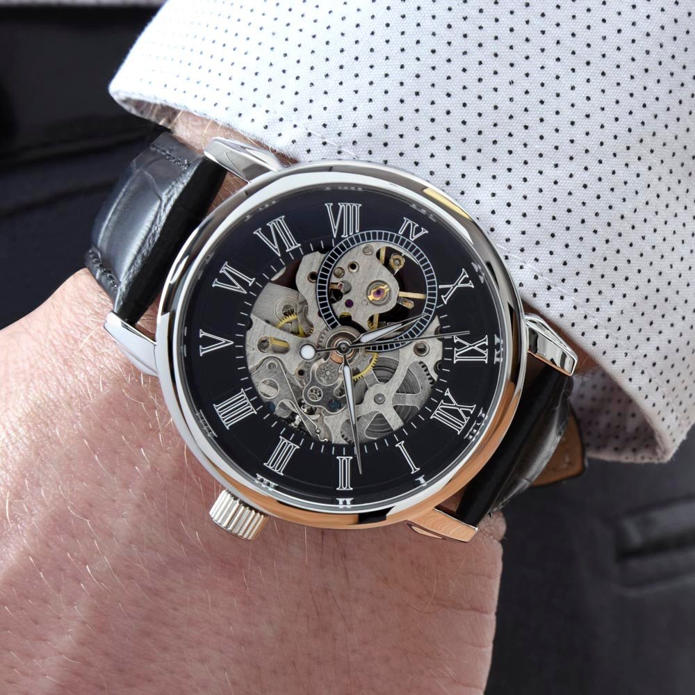 To My Future Father In Law | Openwork Watch Plus Message Card | Jewelry | TageUnlimited