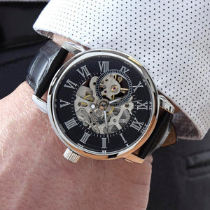 To My Future Father In Law | Openwork Watch Plus Message Card | Jewelry | TageUnlimited