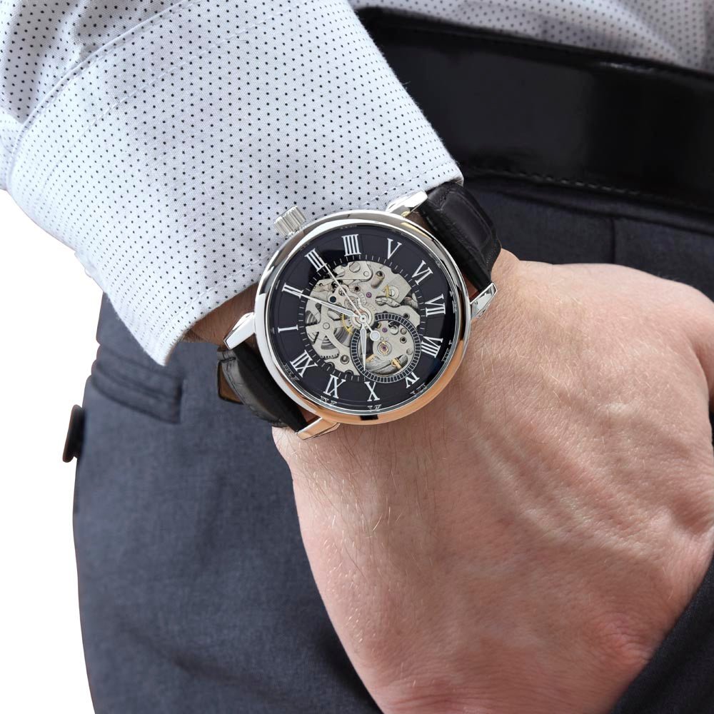 To My Future Father In Law | Openwork Watch Plus Message Card | Jewelry | TageUnlimited