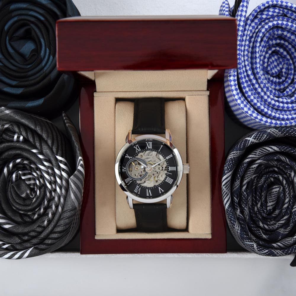 To My Future Father In Law | Openwork Watch Plus Message Card | Jewelry | TageUnlimited