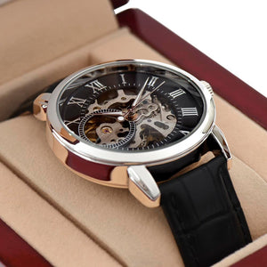 To My Future Father In Law | Openwork Watch Plus Message Card | Jewelry | TageUnlimited