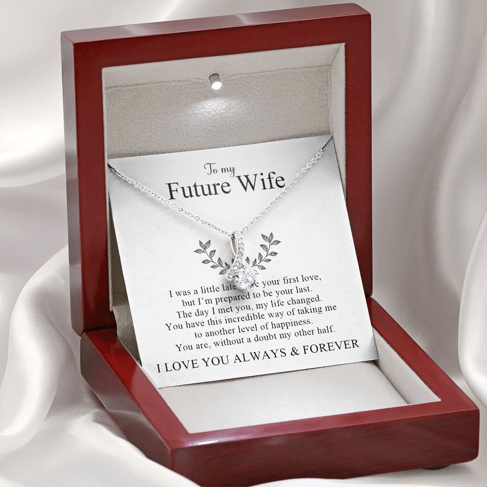 To My Future Wife | Always & Forever 💓💎 | Jewelry | C30084TG, C30084TR, lx-C30084, PB23-WOOD, PROD-1582962, PT-930, TNM-1, USER-43062, WARRANTY-UPSELL | TageUnlimited