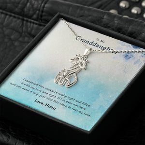 To My Granddaughter | Hold This To Feel My Love 💙💎 | Jewelry | C30087TG, C30087TR, lx-C30087, PB23-WOOD, PROD-1872440, PT-968, TNM-1, USER-43062 | TageUnlimited