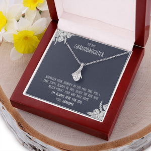 To My Granddaughter | I'm Always Here For You 🤍💎 | Jewelry | C30084TG, C30084TR, lx-C30084, PB23-WOOD, PROD-1867943, PT-930, TNM-1, USER-43062 | TageUnlimited