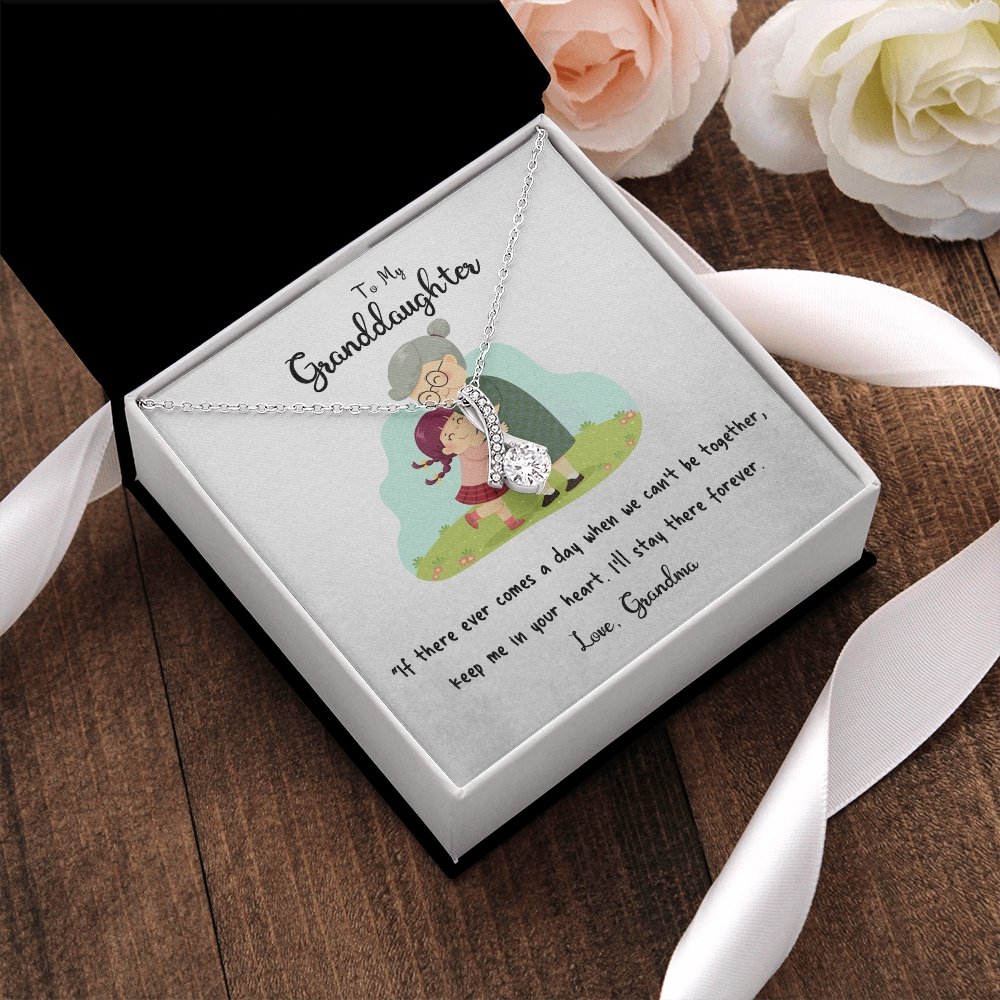 To My Granddaughter | Keep Me In Your Heart 💖💎 | Jewelry | C30084TG, C30084TR, lx-C30084, PB23-WOOD, PROD-1860112, PT-930, TNM-1, USER-43062 | TageUnlimited