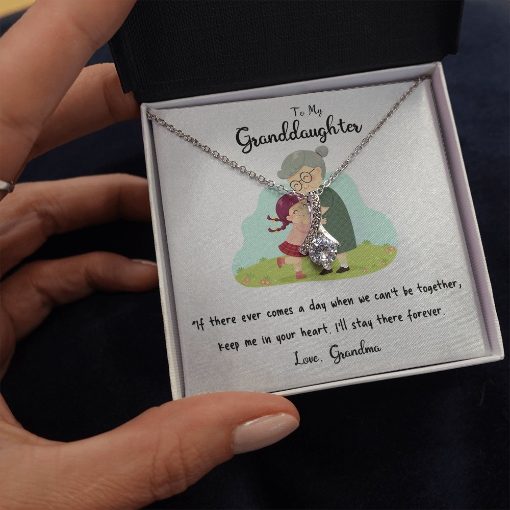 To My Granddaughter | Keep Me In Your Heart 💖💎 | Jewelry | C30084TG, C30084TR, lx-C30084, PB23-WOOD, PROD-1860112, PT-930, TNM-1, USER-43062 | TageUnlimited