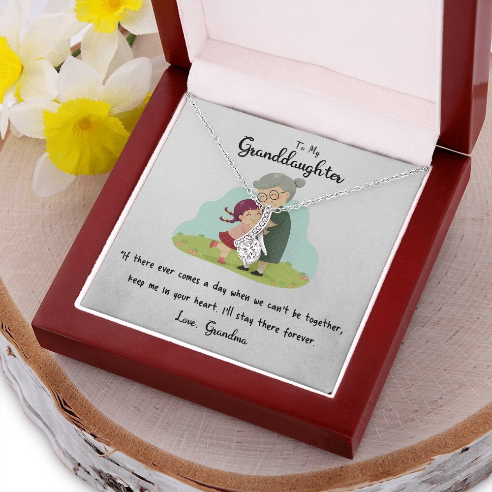 To My Granddaughter | Keep Me In Your Heart 💖💎 | Jewelry | C30084TG, C30084TR, lx-C30084, PB23-WOOD, PROD-1860112, PT-930, TNM-1, USER-43062 | TageUnlimited