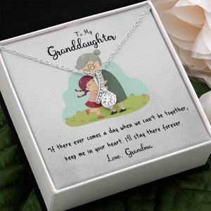 To My Granddaughter | Keep Me In Your Heart 💖💎 | Jewelry | C30084TG, C30084TR, lx-C30084, PB23-WOOD, PROD-1860112, PT-930, TNM-1, USER-43062 | TageUnlimited